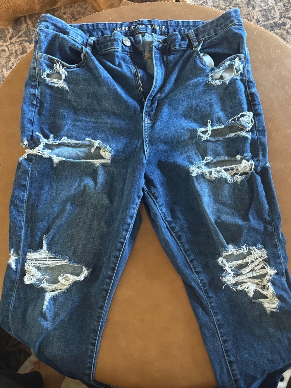 American Eagle Outfitters Light Blue Stretch Jeans